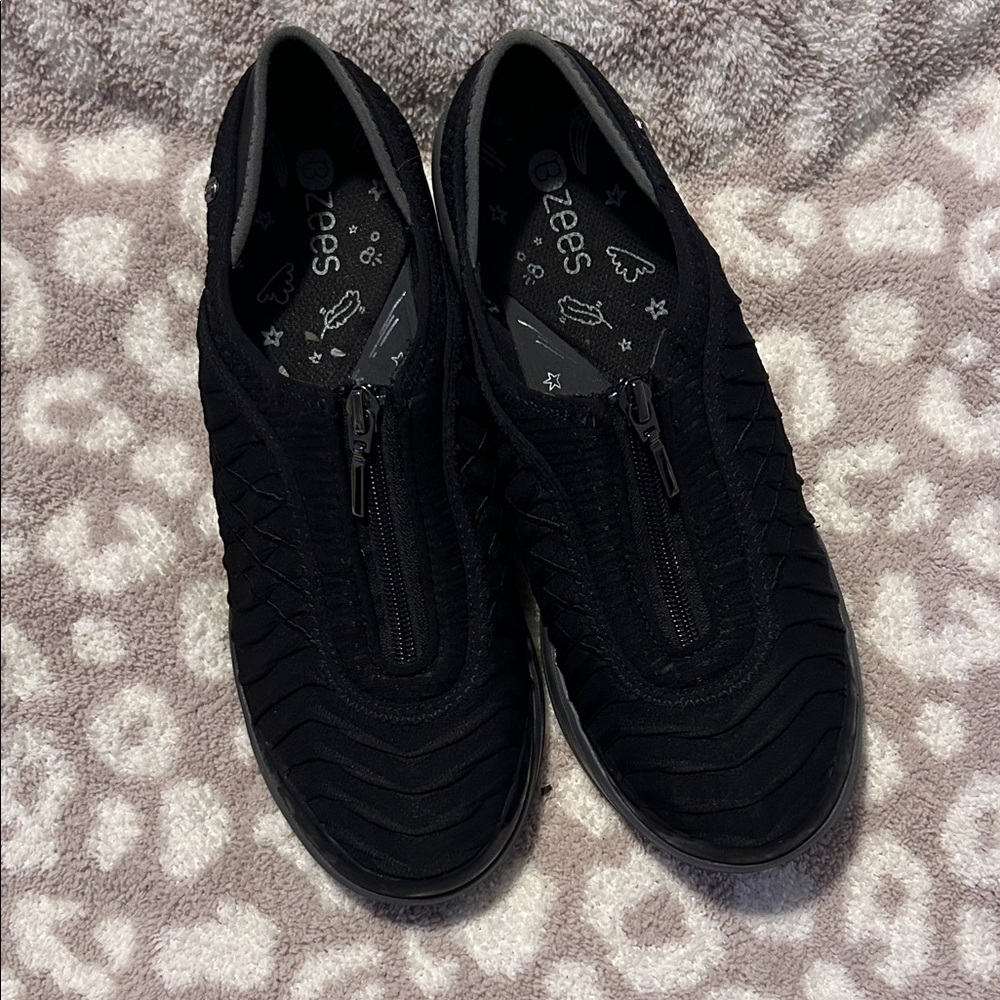 Bzees Zip-Up Sneakers 11